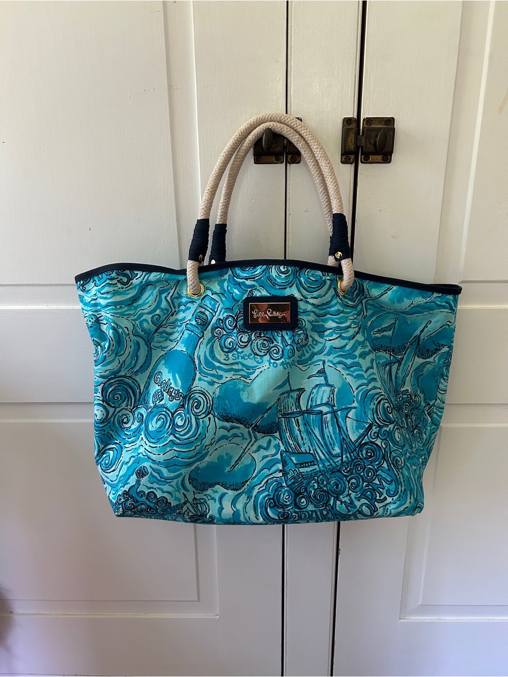 RARE Dark ‘N Stormy Originals Lilly Pulitzer Bag
